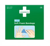 Cederroth Soft Foam Bandage Blue 4,5 m