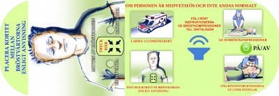 HLR kort med röstinstruktioner