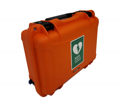 Värmeväska hjärtstartare